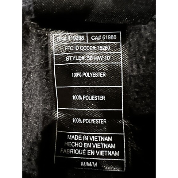 NFL Team Apparel Reebok Women’s Cincinnati Bengals Full Zip Fleece Jacket SZ M - Picture 5 of 7